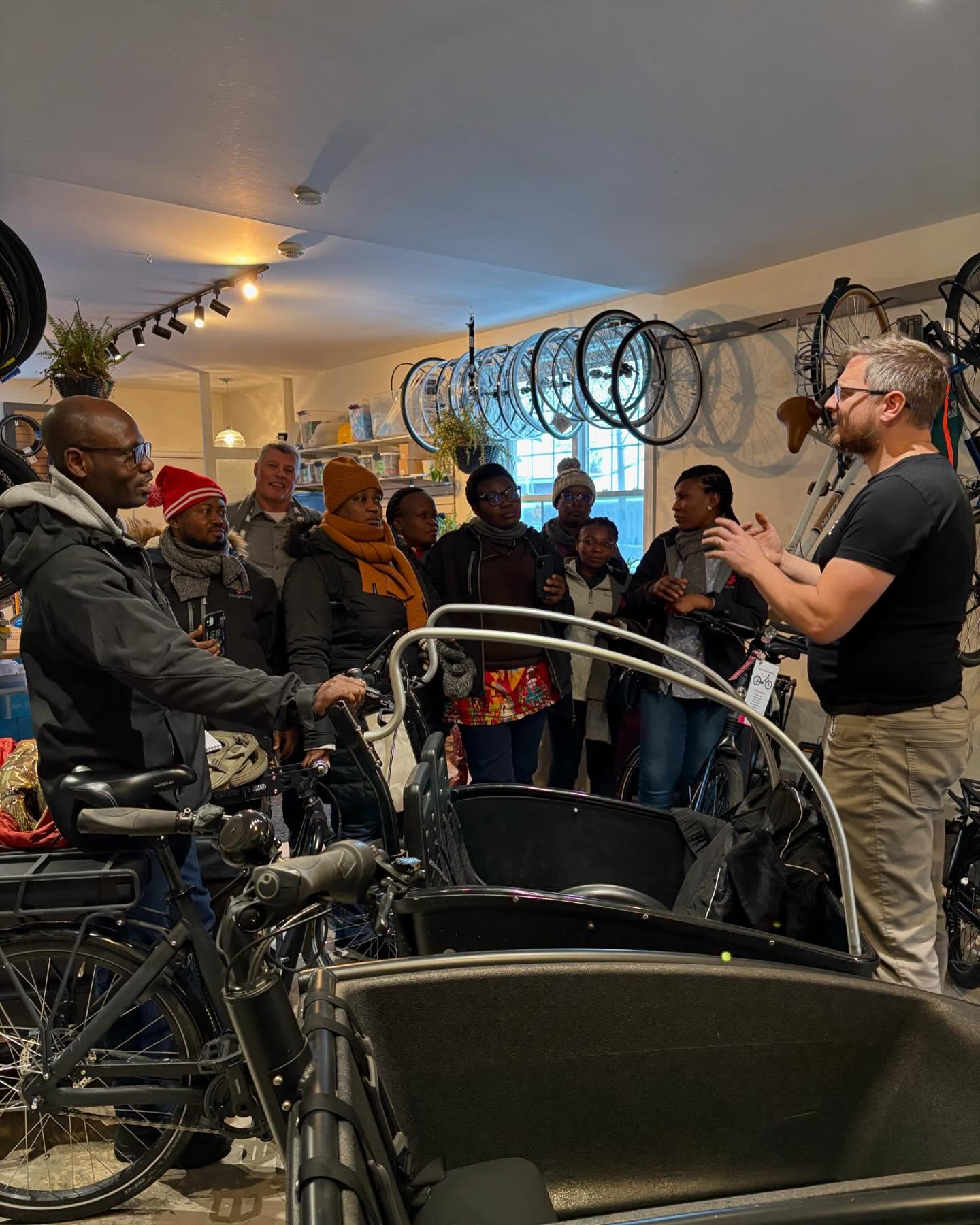 Building Bridges: Welcoming Scholars from Ghana to Bicycle Café
